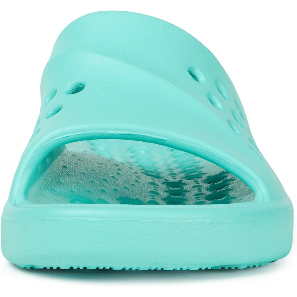 b0f6lm4s25 3 Kids Shower Shoes Pool Slides, Quick-Dry Non-Slip Bathroom Sandals with Cushioned Footbed