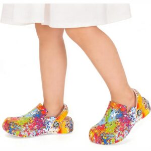 Kids Garden Clogs for Boys and Girls, Lightweight Breathable Beach Pool Sandals